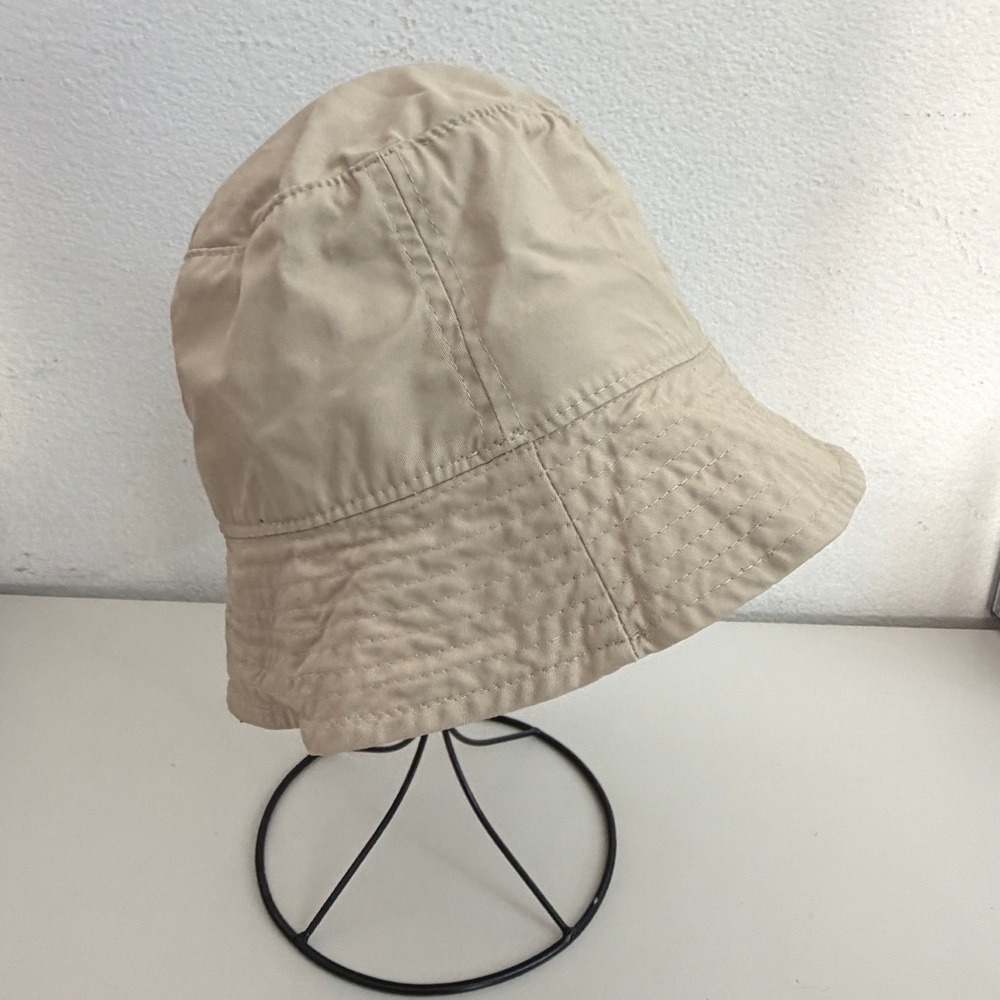 Zara Tan Beige Neutral Classic Bucket Hat Size Medium Made in Turkey